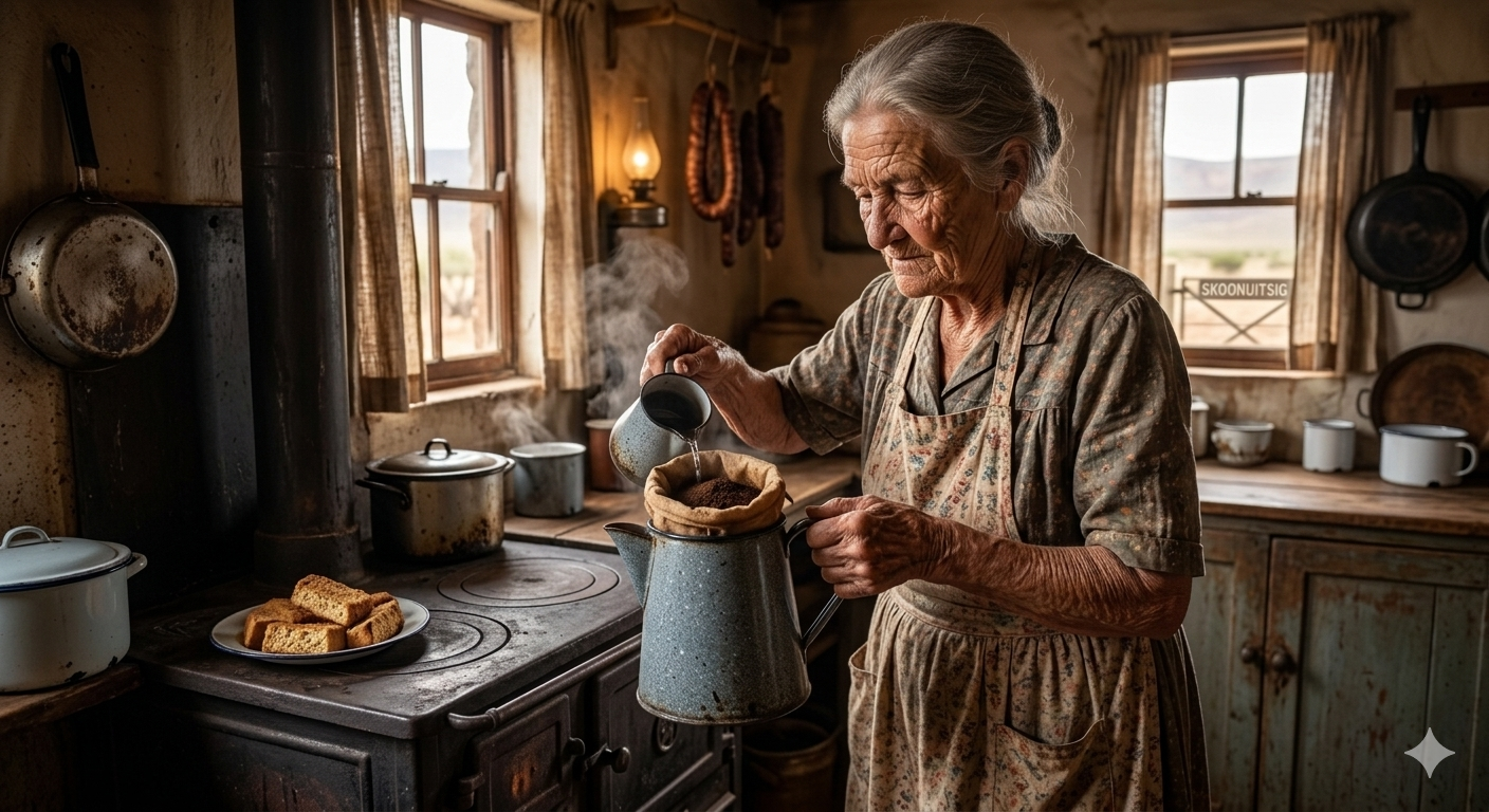 BoerBrou Kuns van Koffie Banier